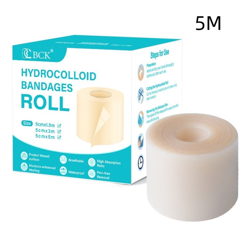 Hydrocolloid Roll Wet Healing Absorbent Hydrocolloid Dressing - Image 6